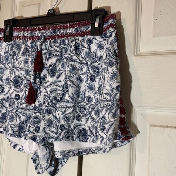 Japna Drawstring Floral Lounge/Sleep Shorts M - Picture 3 of 11